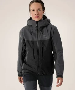 Arc'teryx Women's Alpha Jacket Graphite / Black