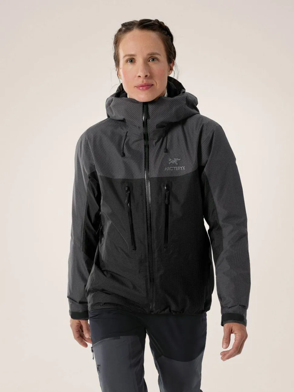 Arc'teryx Women's Alpha Jacket Graphite / Black