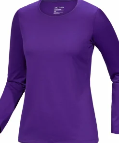 Arc'teryx Women's Taema Crew Longsleeve Azalea Heather