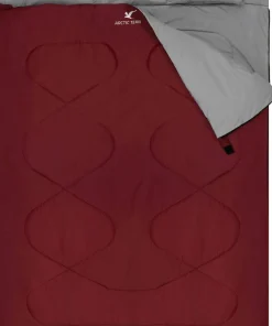 Arctic Tern 2 Person Camping Sleeping Bag Red