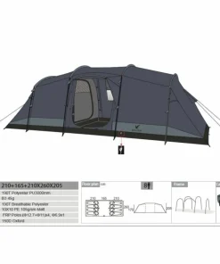 Sale Family Camp 8p Ensign Blue Camping