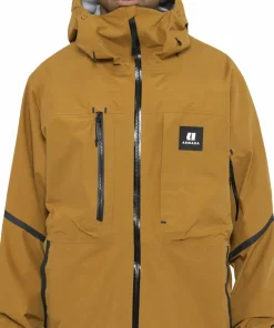 ARMADA Men's Grands 3L Jacket Golden Brown Clearance