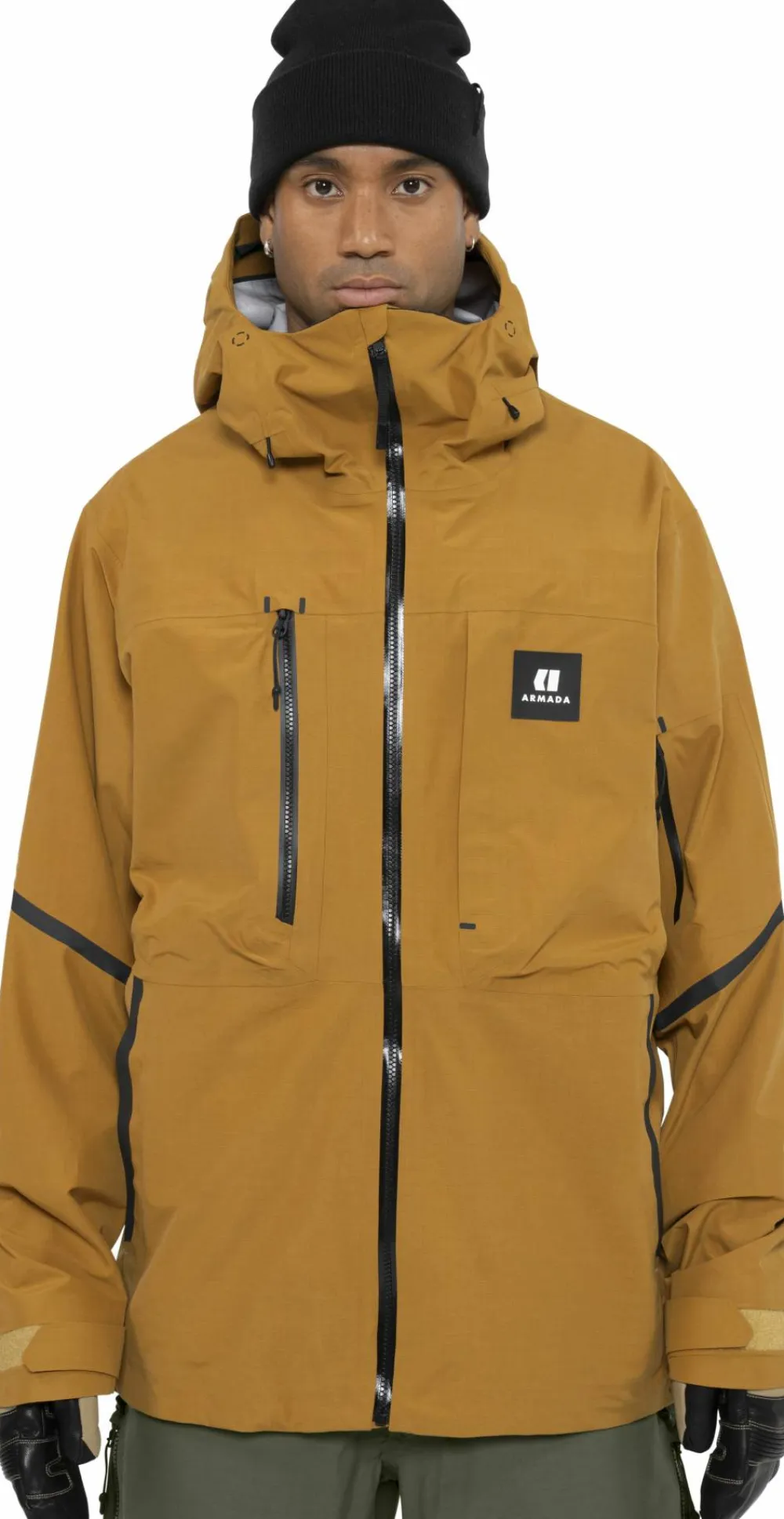 ARMADA Men's Grands 3L Jacket Golden Brown Clearance