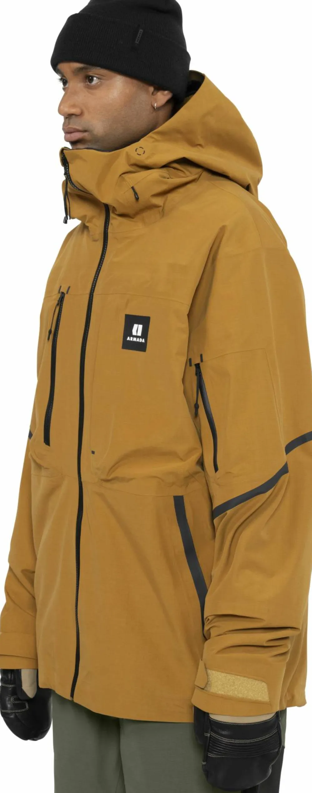 ARMADA Men's Grands 3L Jacket Golden Brown Clearance