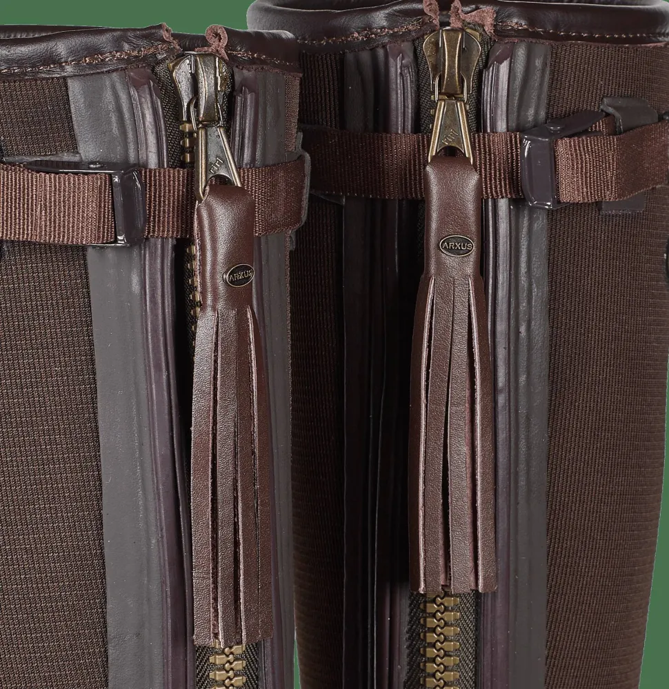 Arxus Boot Tassel Dark Brown