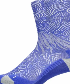 Asics Fujitrail Graphic Crew Sock Cobalt Burst/Cream