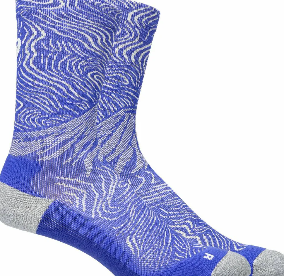 Asics Fujitrail Graphic Crew Sock Cobalt Burst/Cream