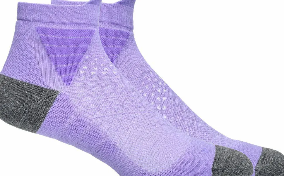 Asics Fujitrail Quarter Sock Amethyst