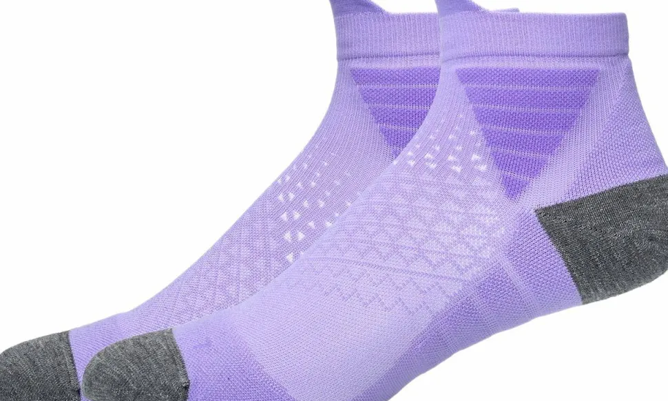 Asics Fujitrail Quarter Sock Amethyst
