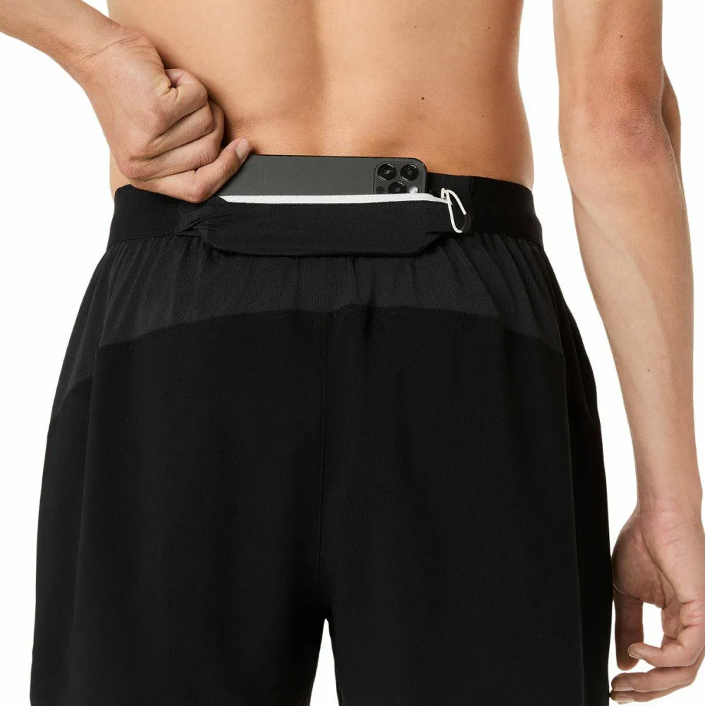 Asics Men's Fujitrail All Over Print 5in Shorts Performance Black/Carbon/Cream Online