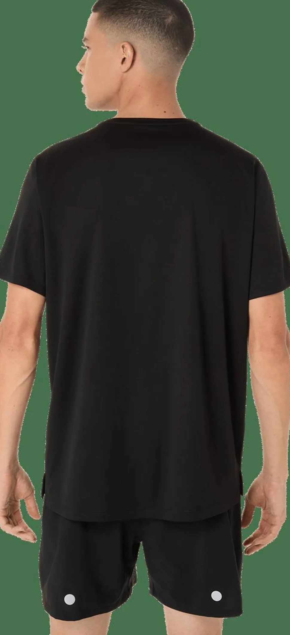 Asics Men's Fujitrail Logo Short Sleeve Top Performance Black