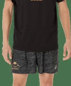 Asics Men's Fujitrail Logo Short Sleeve Top Performance Black