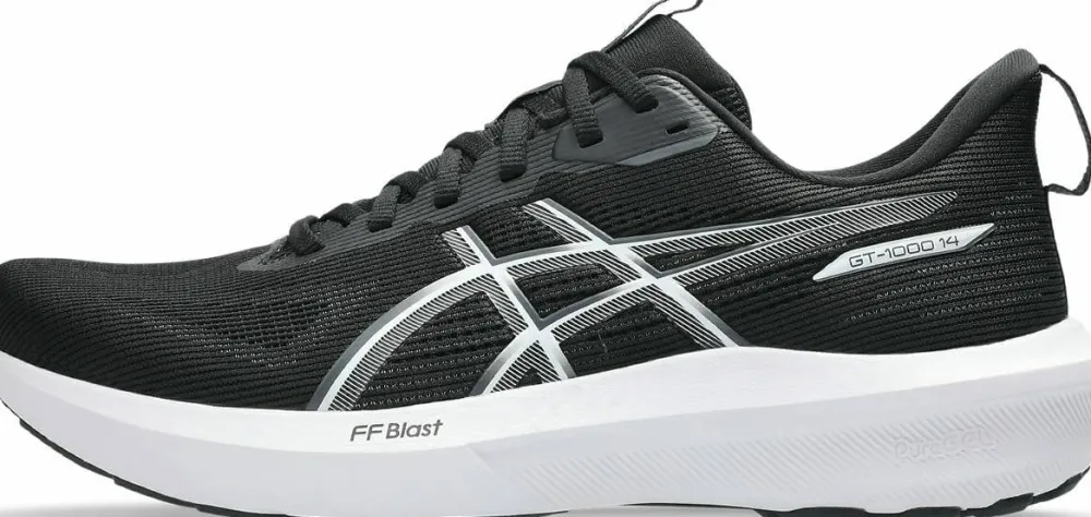 Asics Men's GT-1000 14 Black/White Discount