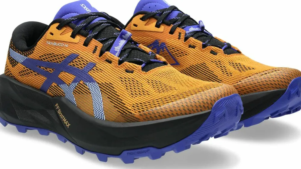 Asics Men's Trabuco 14 Sandstorm/Cobalt Burst