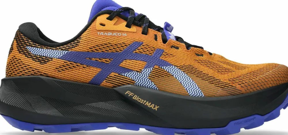Asics Men's Trabuco 14 Sandstorm/Cobalt Burst