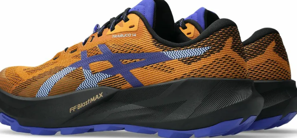 Asics Men's Trabuco 14 Sandstorm/Cobalt Burst