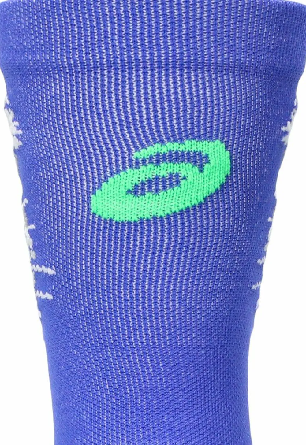Asics Performance Run Sock Crew Cobalt Burst/Vital Green Outlet
