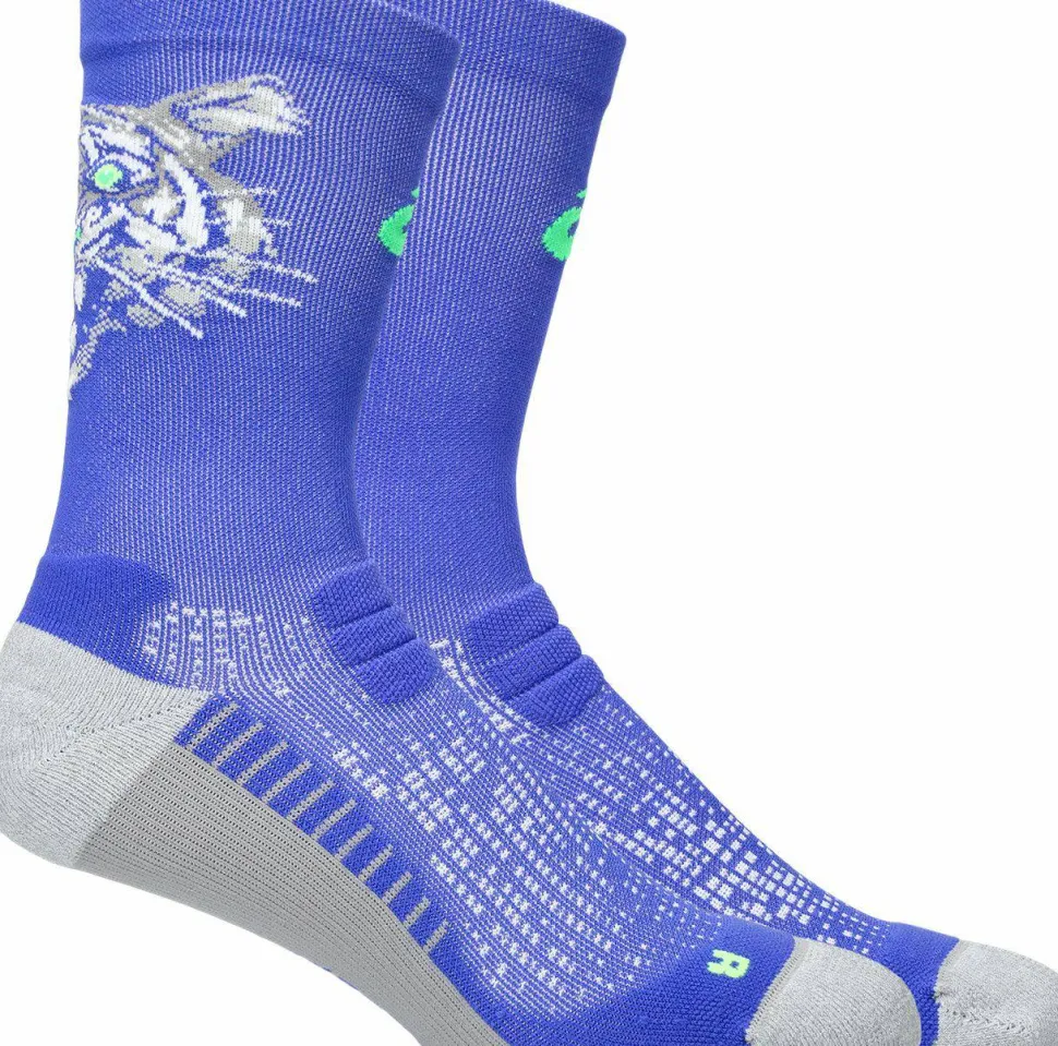 Asics Performance Run Sock Crew Cobalt Burst/Vital Green