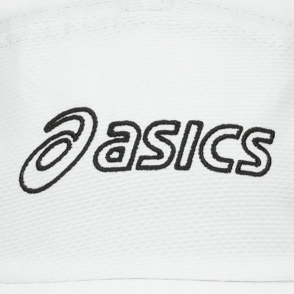 Asics Performance Running 5 Panel Cap Brilliant White Clearance