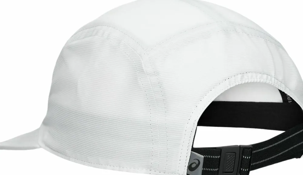 Asics Performance Running 5 Panel Cap Brilliant White Clearance