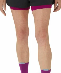 Asics Women's Fujitrail 2-N-1 Short Performance Black/Blackberry