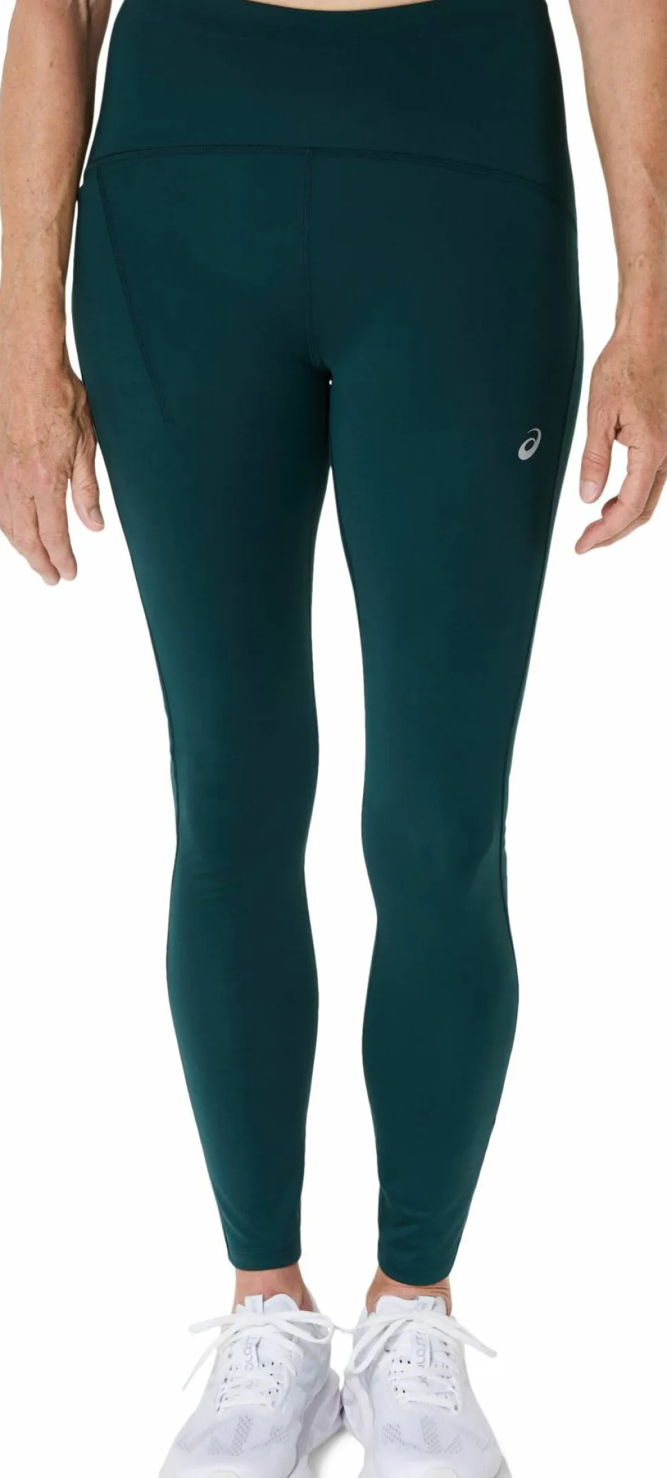 Asics Women's Road High Waist Tight Saxon Green