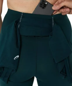 Asics Women's Road High Waist Tight Saxon Green