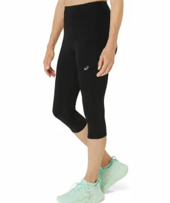 Asics Women's Road High Waist Capri Tight Performance Black