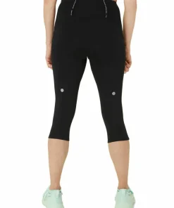 Asics Women's Road High Waist Capri Tight Performance Black