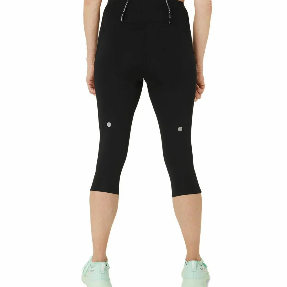 Asics Women's Road High Waist Capri Tight Performance Black