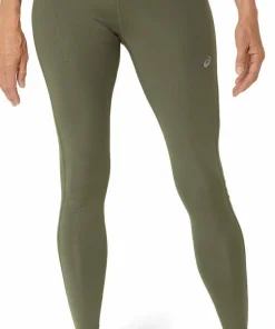 Asics Women's Road High Waist Tight Mantle Green