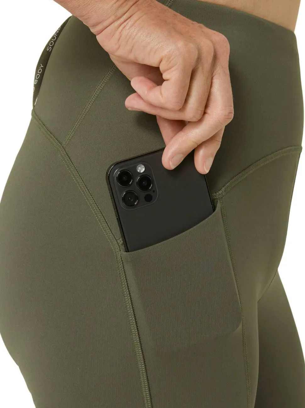 Asics Women's Road High Waist Tight Mantle Green