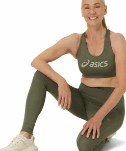 Asics Women's Road High Waist Tight Mantle Green