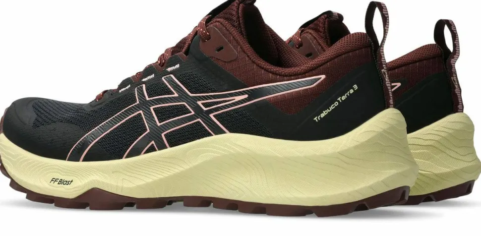 Asics Women's Trabuco Terra 3 Black/wild Blossom