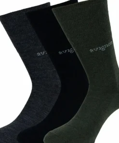 Avignon Liner Wool 3-Pack Pattern Multicolour