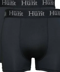 Avignon Men's AFTER Hunt Boxer 2-pack Basic Black