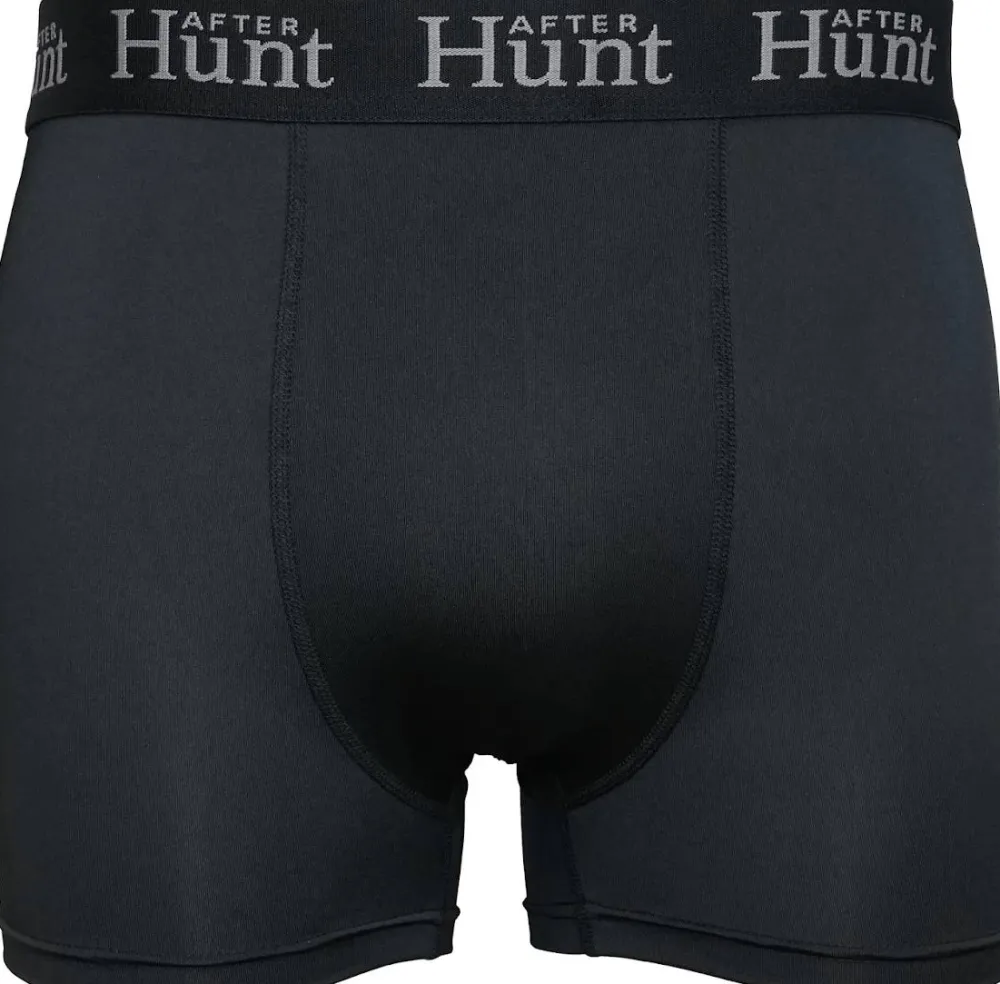 Avignon Men's AFTER Hunt Boxer 2-pack Basic Black Hot