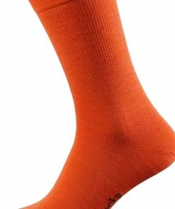 Avignon Real Socks Basic Orange Hot