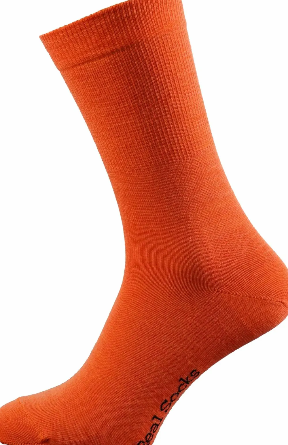 Avignon Real Socks Basic Orange Hot