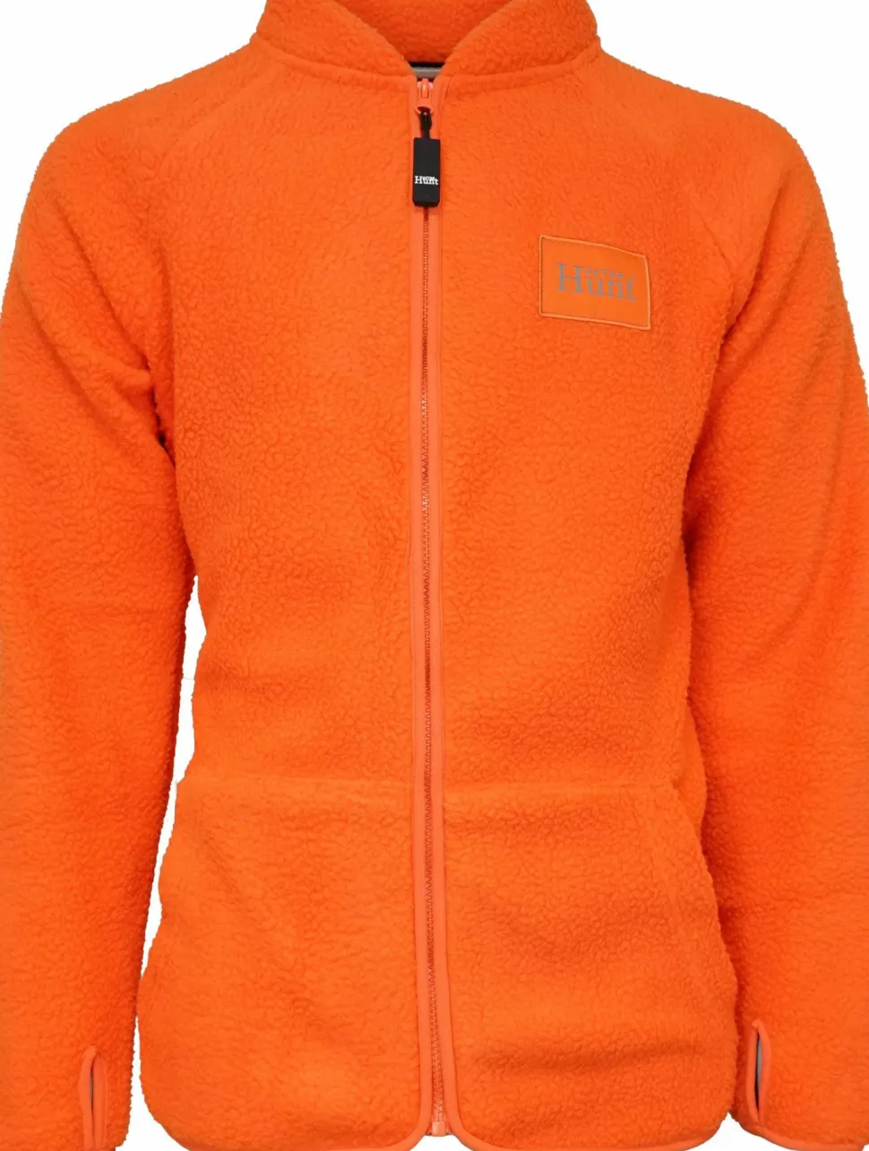 Avignon Unisex AFTER Hunt Fleece Jacket Basic Orange