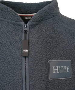 Avignon Unisex AFTER Hunt Fleece Jacket Dark Grey Hot
