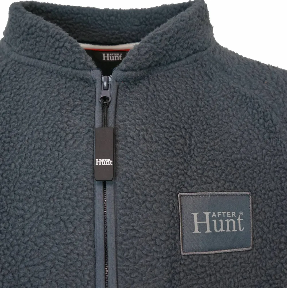 Avignon Unisex AFTER Hunt Fleece Jacket Dark Grey Hot