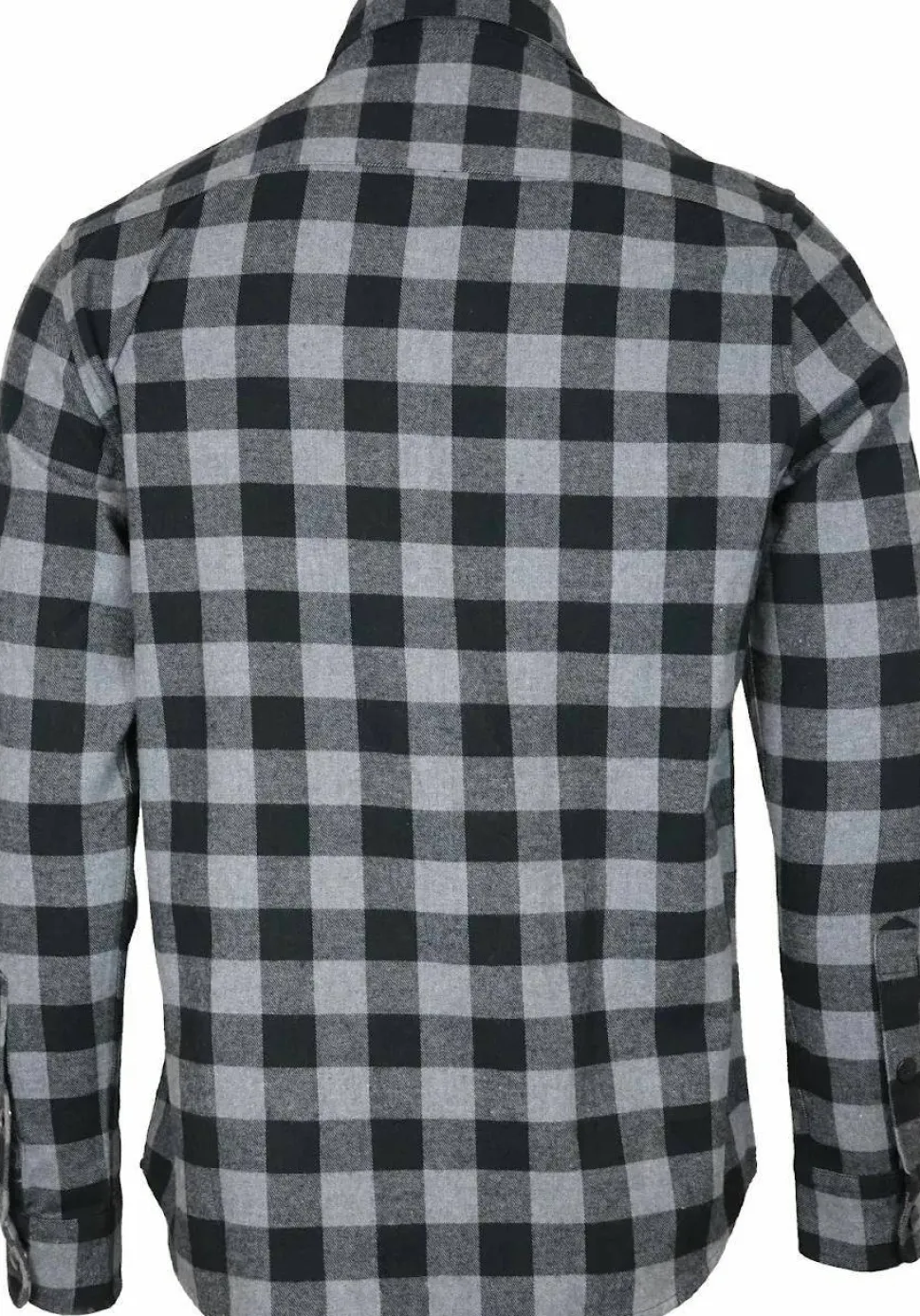 Avignon Unisex AFTER Hunt Flannel Shirt Grey/Black