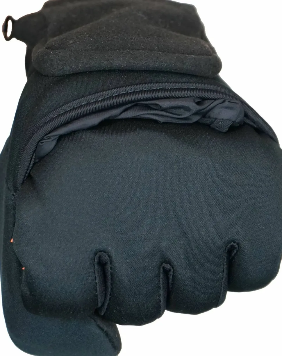 Avignon Unisex HEAT FlexDuo - Thin Heatglove Basic Black