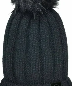 Avignon Unisex Heat Max Mössa Tofs Basic Black Outlet