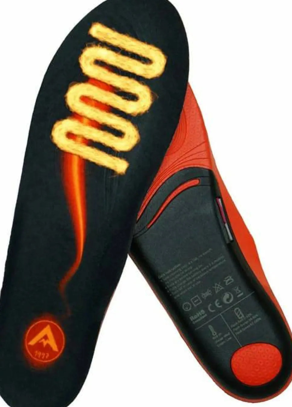 Avignon Unisex Heat Qi Pulse Heated sole wireless charging Multicolour