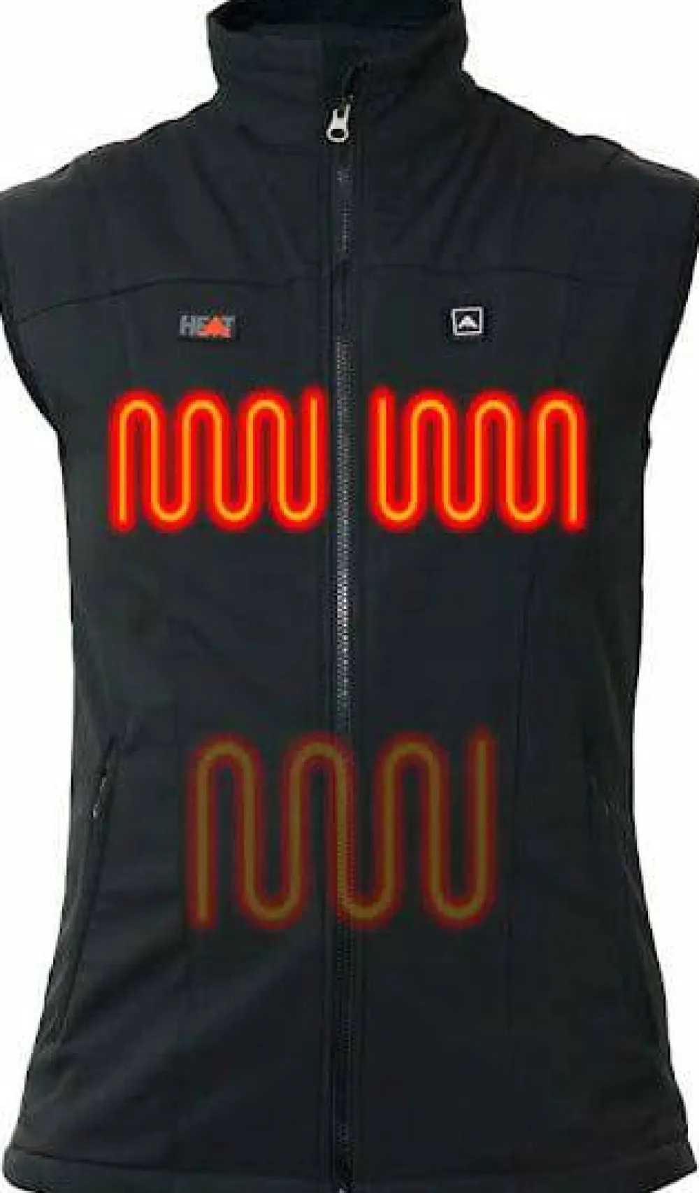 Hot Unisex Heating Vest Softshell Powerbank Västar Dam