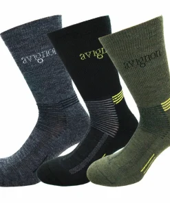 Online Unisex Terry Wool 3-Pack Damstrumpor
