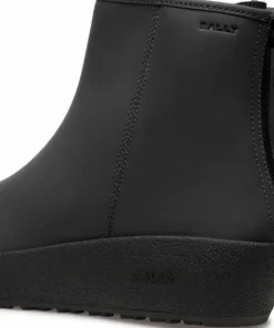 Bally Men's Guard Iii M Rubber Calf Black