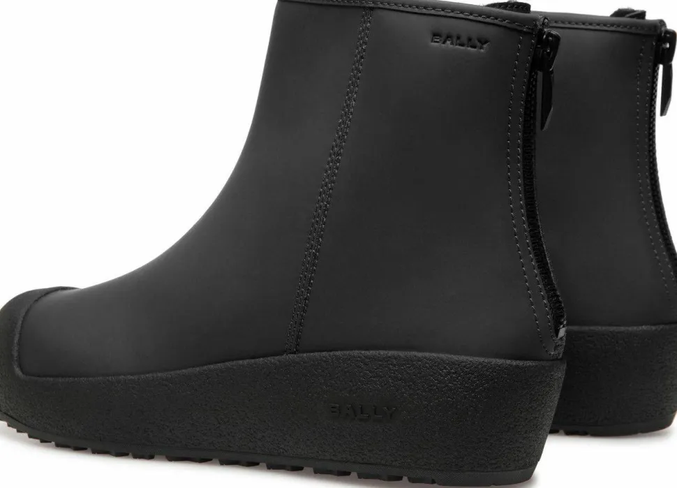 Bally Men's Guard Iii M Rubber Calf Black